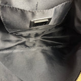 Fendi Black Zucca Vintage Pouch