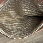 Prada Brown Leather 2Way Bag