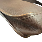 Hermes Brown Leather Vespa Crossbody PM