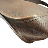 Hermes Brown Leather Vespa Crossbody PM