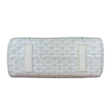 Goyard White Goyardine Sac Rouette PM Shoulder Tote