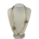 Chanel Faux Pearl/Charms Necklace