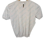 Balenciaga All Over Logo Short Sleeve