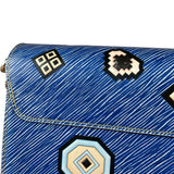 Louis Vuitton Blue Aztec Epi Leather Twist MM Bag