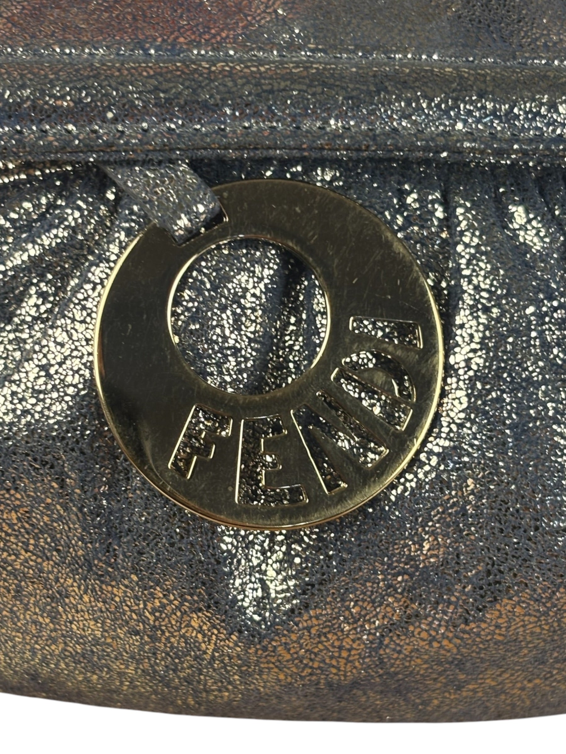 Fendi Mini Chef Bag Metallic