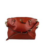 Coach Orange Remi Satchel Crossbody Bag