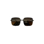 Fendi Baguette Square Metal Frame Sunglasses