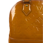 Louis Vuitton Mustard Orange Vernis Alma Two-Way Bag BB