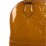 Louis Vuitton Mustard Orange Vernis Alma Two-Way Bag BB
