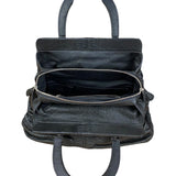 Christian Dior Karenina Leather Handbag Black