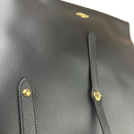 Coach Black Pebbled Leather Market Tote