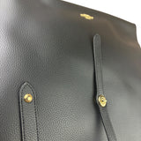 Coach Black Pebbled Leather Market Tote