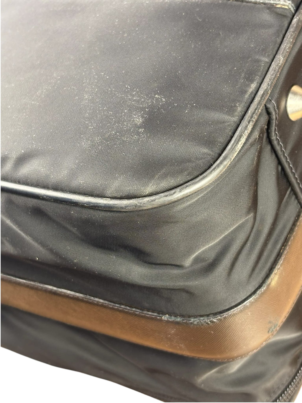 Prada Black Briefcase Saffiano Leather