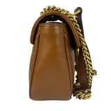 Gucci Brown Leather Marmont Shoulder Bag