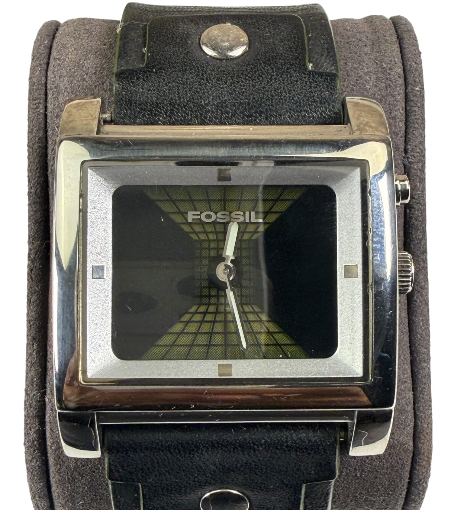 Fossil Big Tic Perspectre Watch Leather Strap