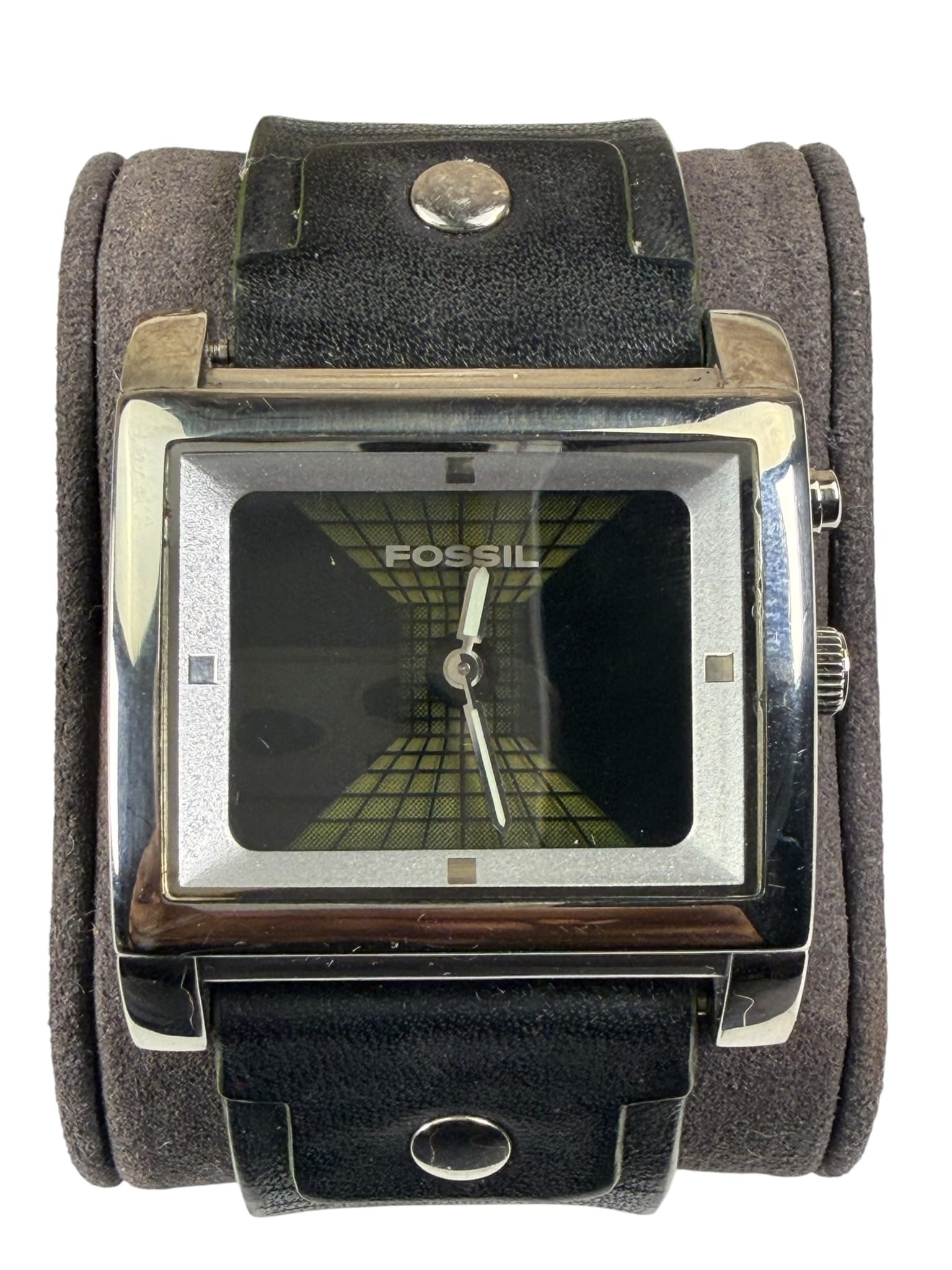 Fossil Big Tic Perspectre Watch Leather Strap