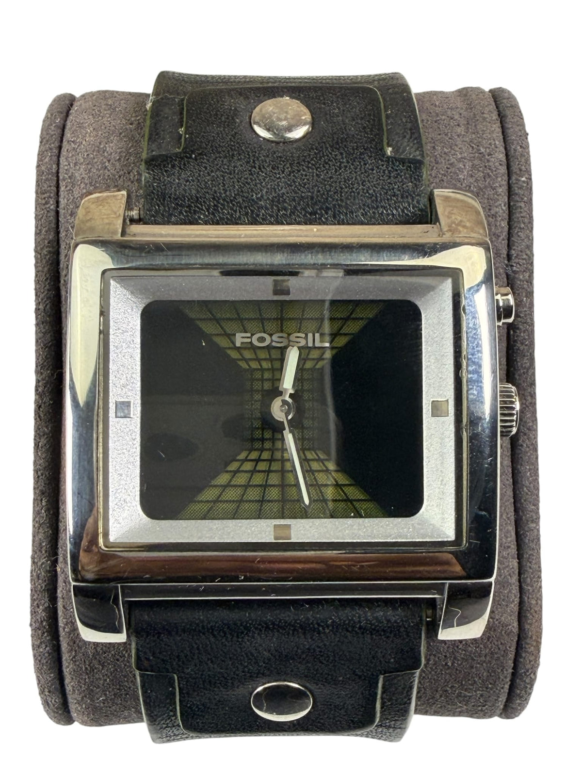 Fossil Big Tic Perspectre Watch Leather Strap