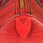 Louis Vuitton Red Epi Leather Speedy 25