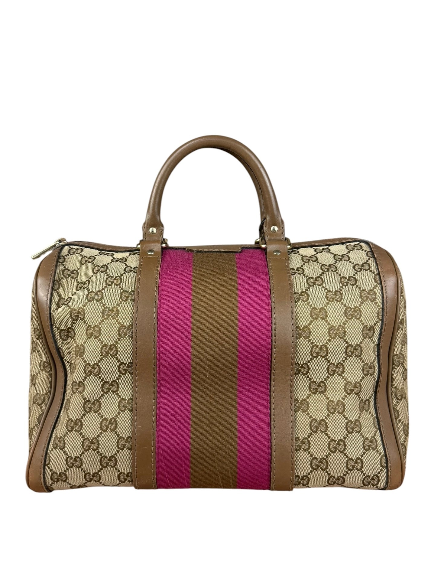 Gucci Vintage GG Web Joy Mini Boston