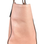 Gucci Pebbled Leather Swing Tote Pink