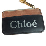 Chloe Black Leather Roy Large Zip Shoulder Bag