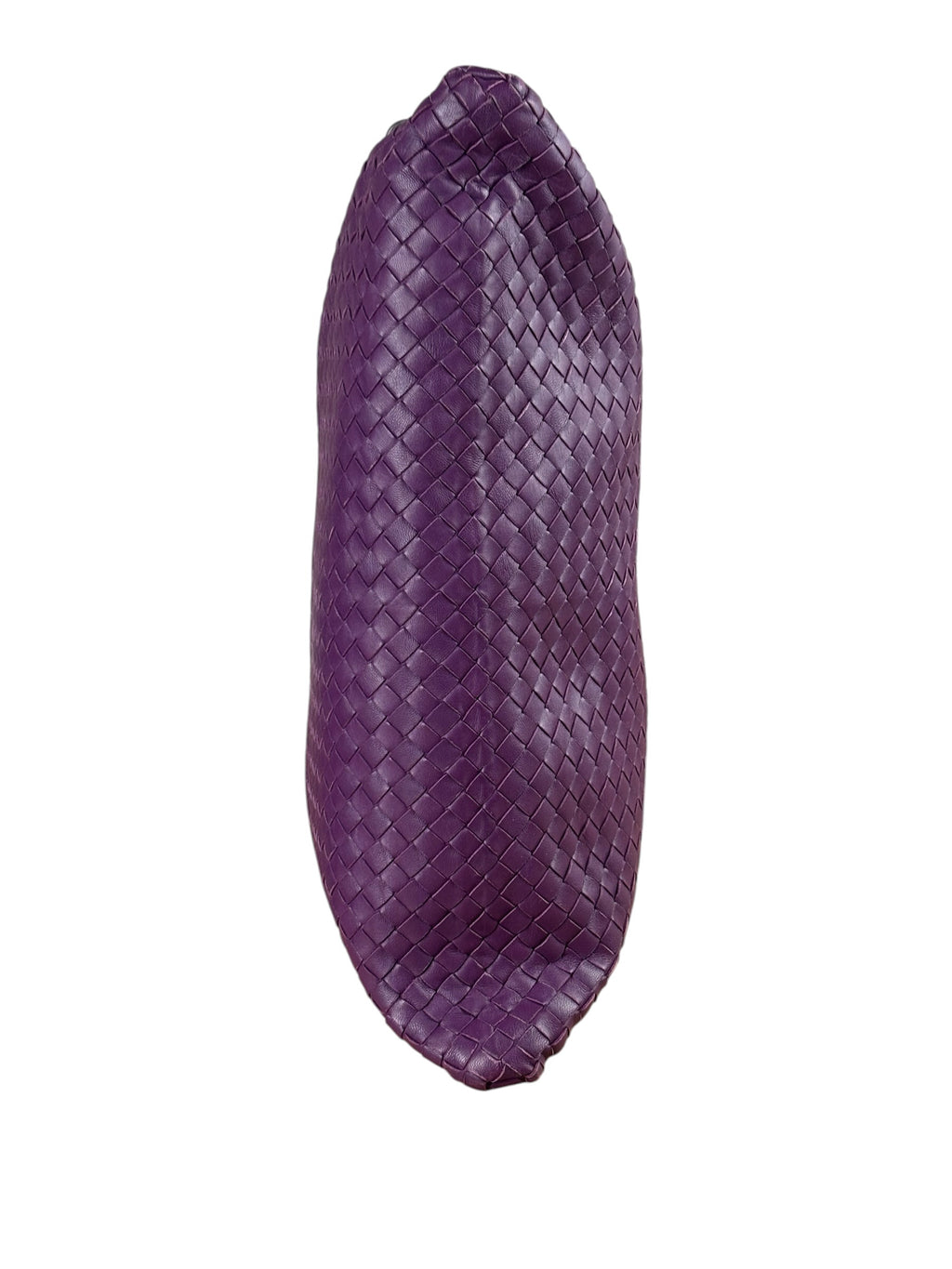 Bottega Veneta Purple Intrecciato Cabat Two-Way Tote