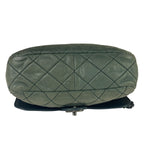 Chanel Sage Green Quilted Leather Flap Bag 2011