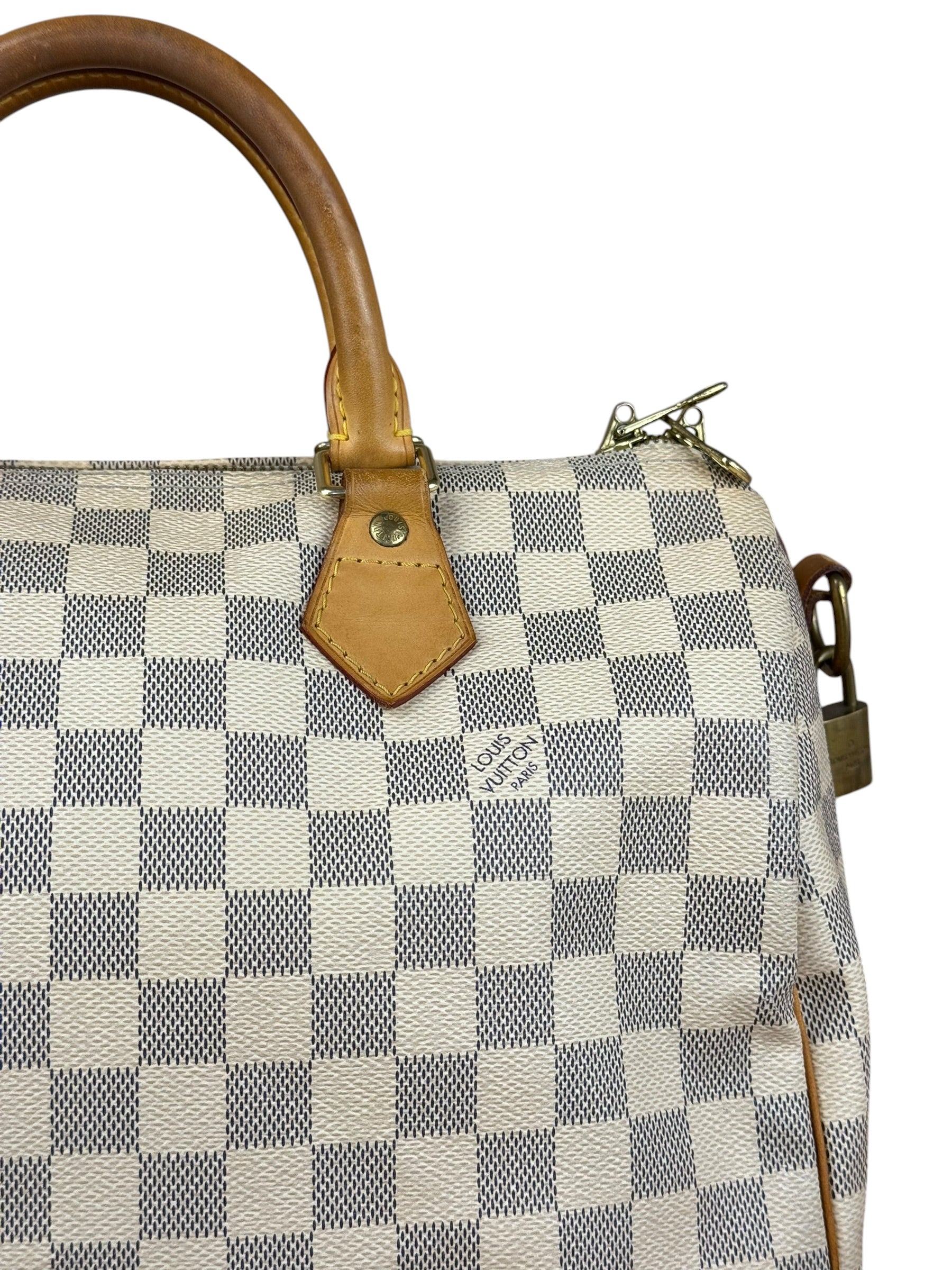 Louis Vuitton Damier Azur Speedy Bandouliere 30