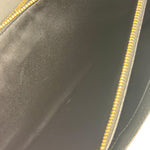 YSL Bicolor Quilted-Suede Shearling Gaby Shoulder Bag