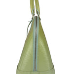 Louis Vuitton Green Patent Epi Alma Handbag