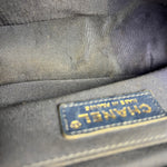 Chanel Blue Chevron Caviar Medium Boy Bag 2019