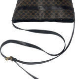 Celine Coated Canvas Stripped Macadam Crossbody