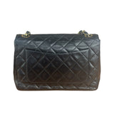 Chanel Black Small Quilted Flap Shoulder Bag 86-88