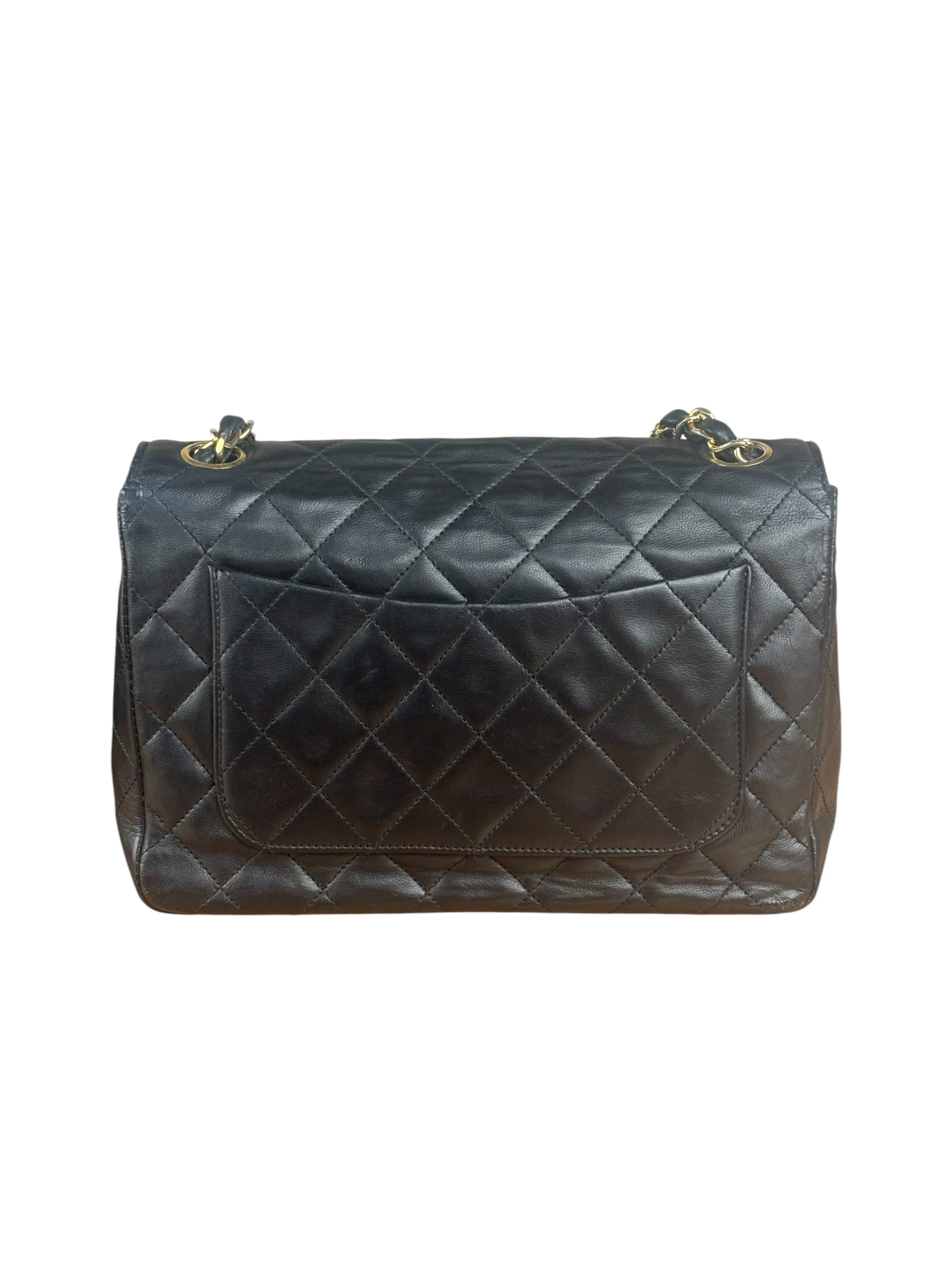 Chanel Black Small Quilted Flap Shoulder Bag 86-88