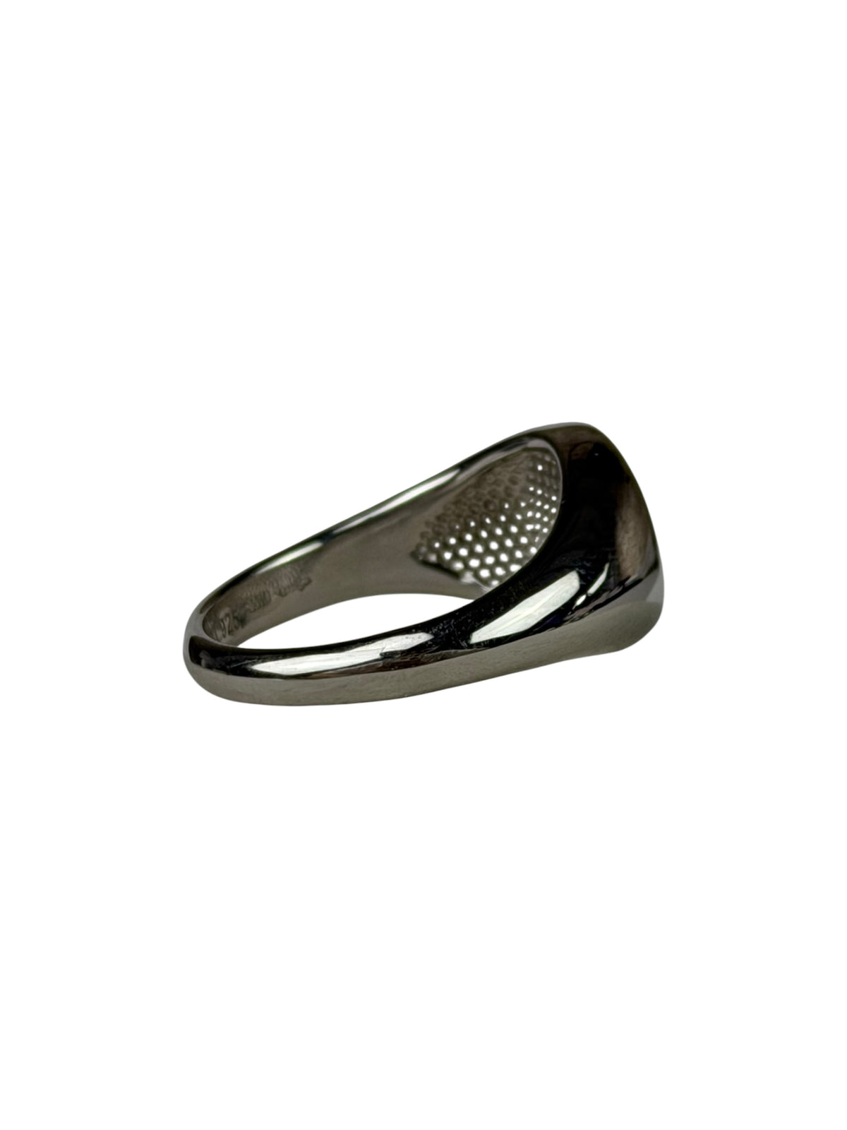 Vivienne Westwood Silver Logo Seal Ring