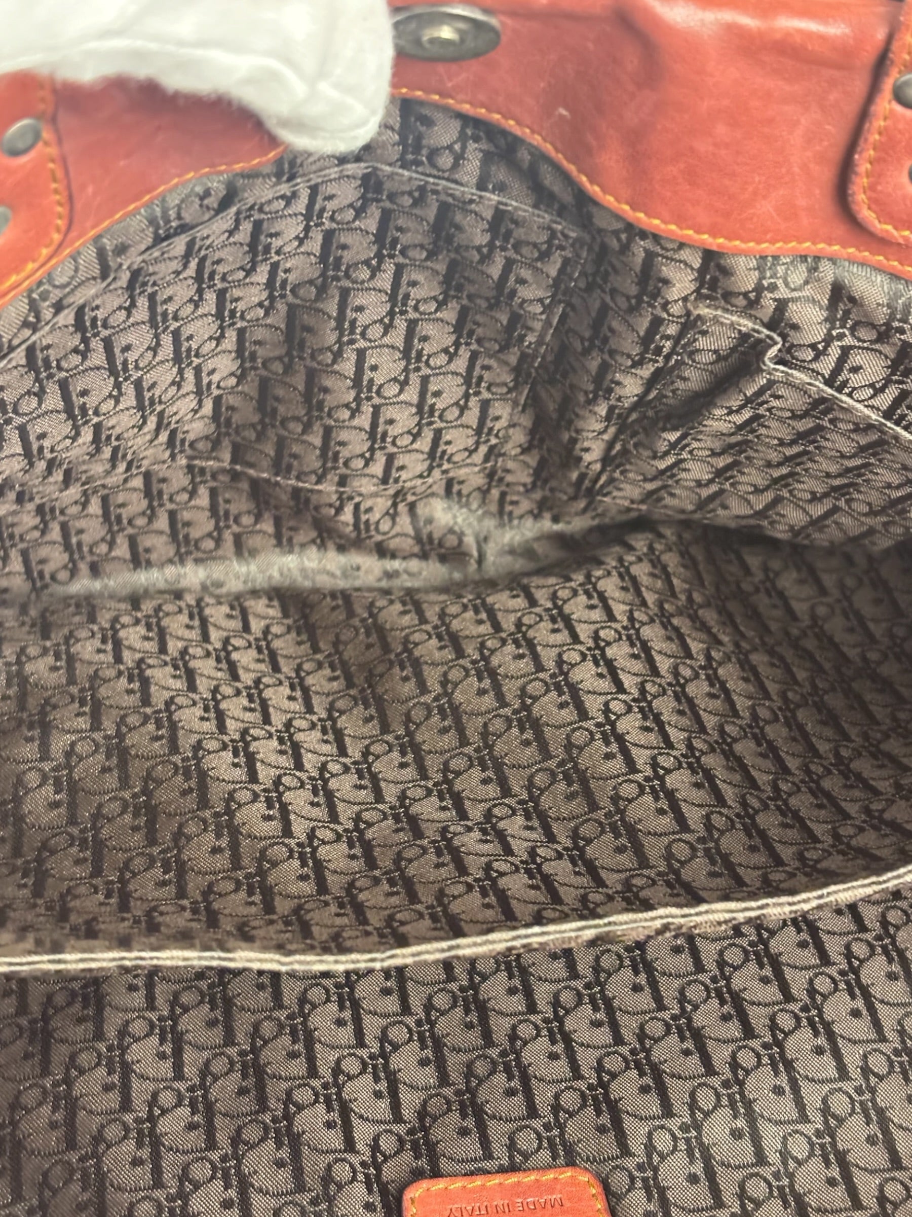 Christian Dior Vintage Gaucho Saddle Shoulder Bag