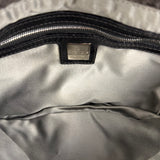 Fendi Grey Wool Crochet FF Baguette Shoulder Bag