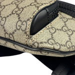 Gucci Beige/Black Leather GG Eden Belt Bag
