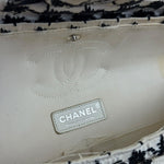 Chanel Tweed Woven Medium Classic Double Flap Bag 2014