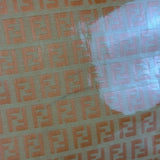 Fendi PVC FF Mamma Baguette Orange