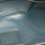 Coach Vintage Teal Leather Ergo Hobo Bag