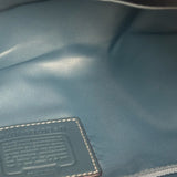 Coach Vintage Teal Leather Ergo Hobo Bag