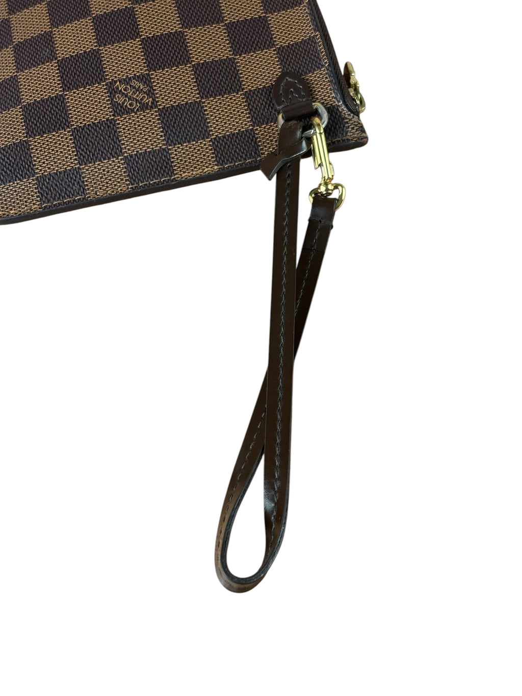Louis Vuitton Damier Ebene Neverfull Pouch