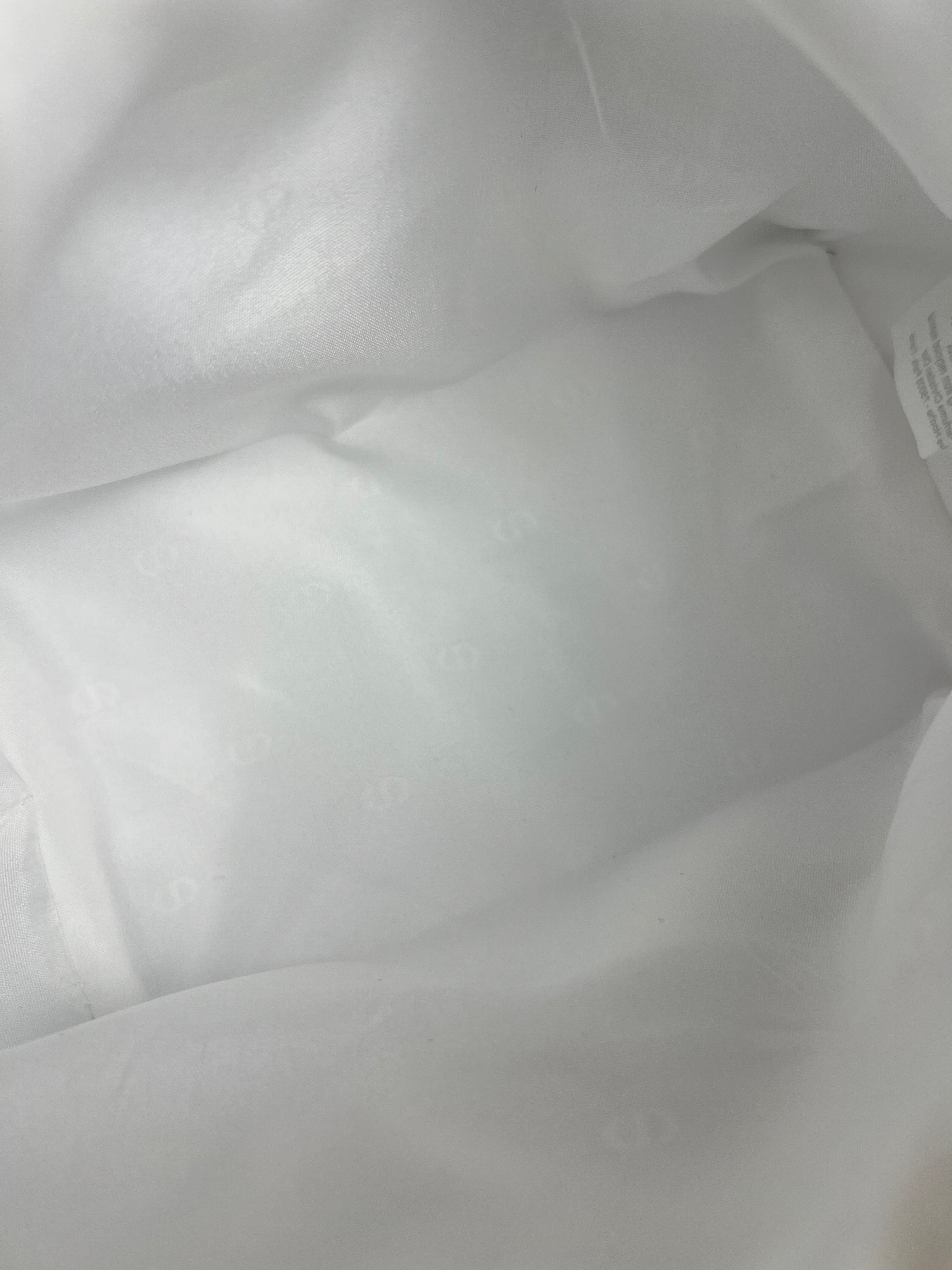 Dior Beauty White Canvas Mini Pouch