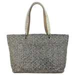 Chanel Grey Tweed Cambon Line Tote Bag 2004