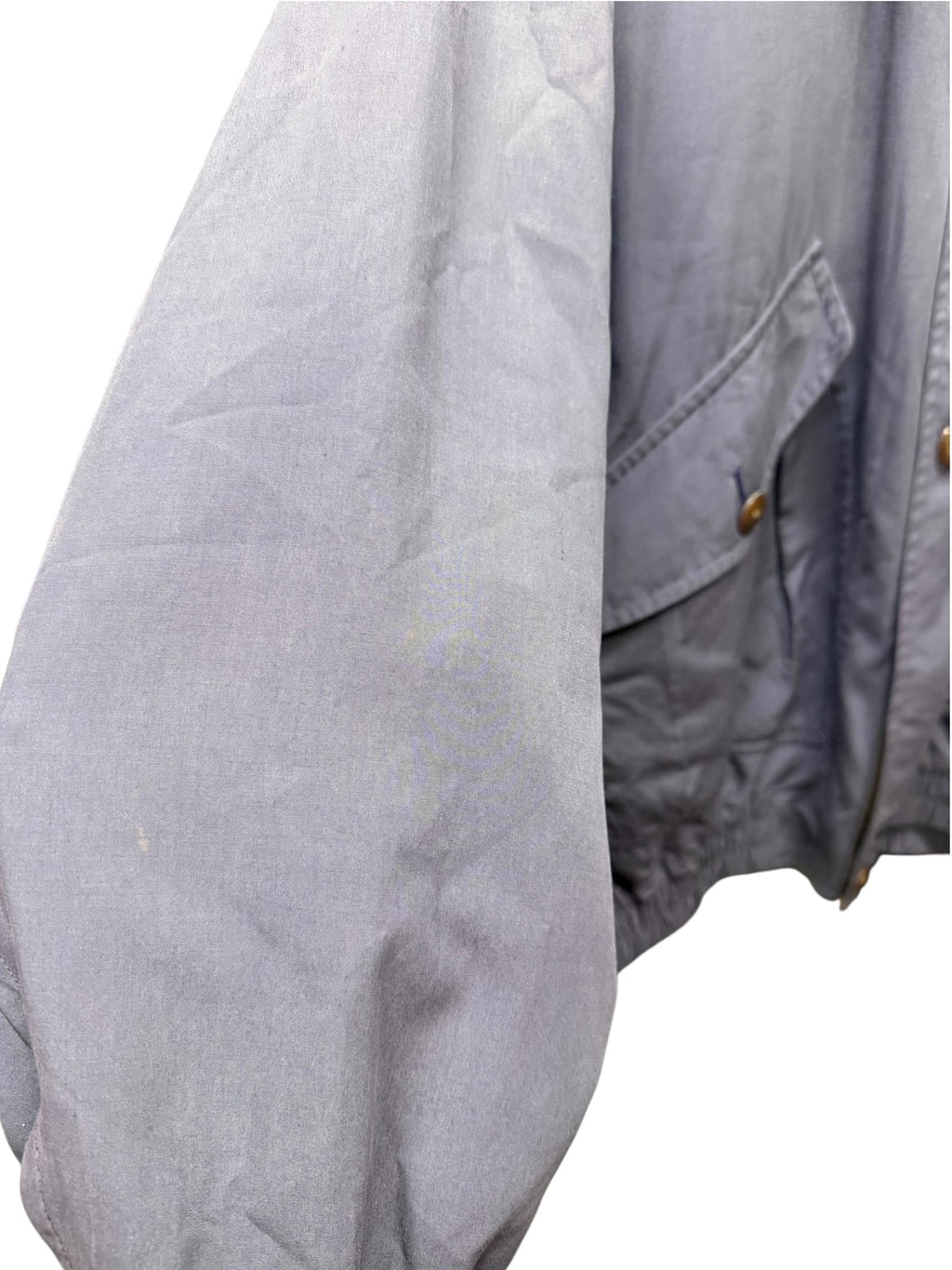 Vintage Christian Dior Blue Monsieur Zip-Up Jacket