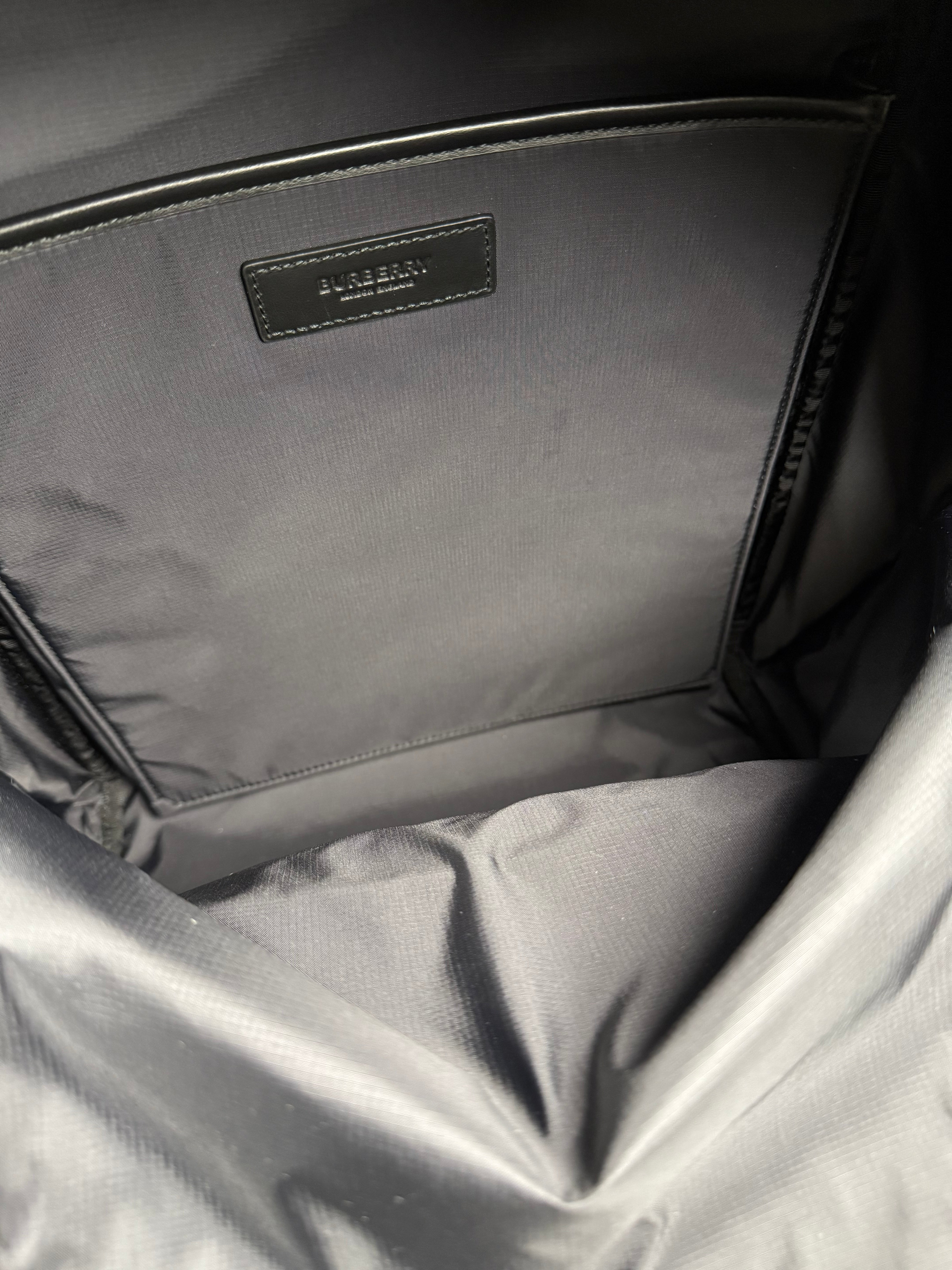 Burberry Nylon Backpack Black