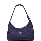 Prada Purple Tessuto Nylon Pochette