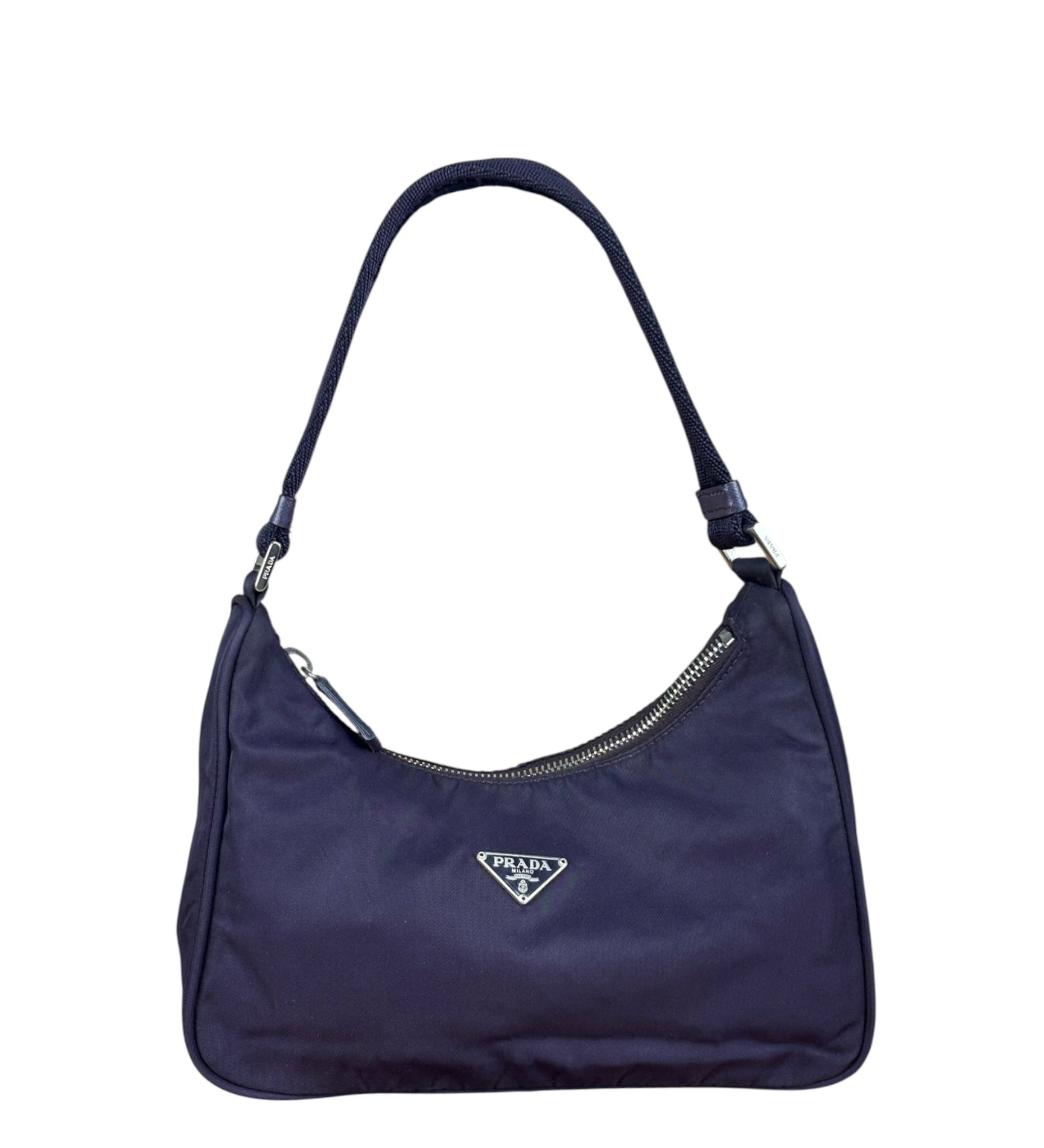 Prada Purple Tessuto Nylon Pochette
