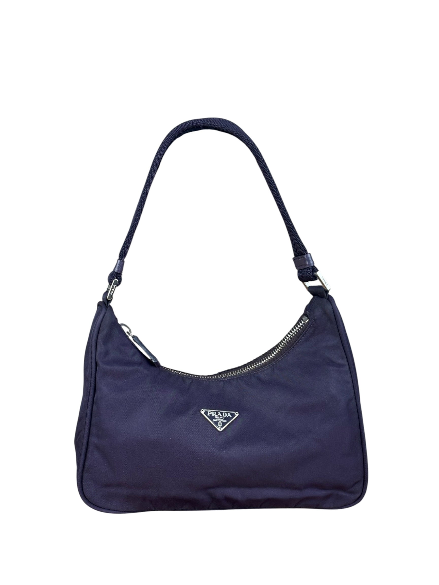 Prada Purple Tessuto Nylon Pochette